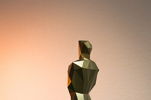 DIY Oscar 3D Model Template