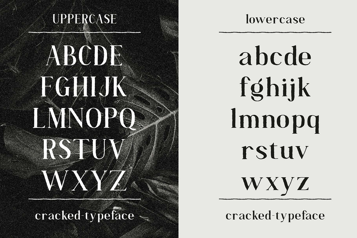 Cracked//A Handlettered Serif preview 7