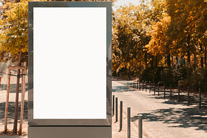 Park Billboard Poster Mockup, a Business Photo by SkyNext