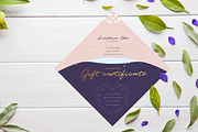 Purple Gift Certificate Template, a Card Template by ArealPro (Thumbnail 3 of 7)