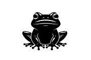 Frog Silhouette Vector Bundle, an Illustration by jahid234 (Thumbnail 11 of 46)