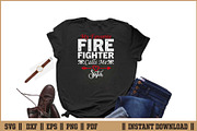 Favorite Firefighter Calls Me Sister, an Illustration by Handy Arts Studio (Thumbnail 2 of 3)