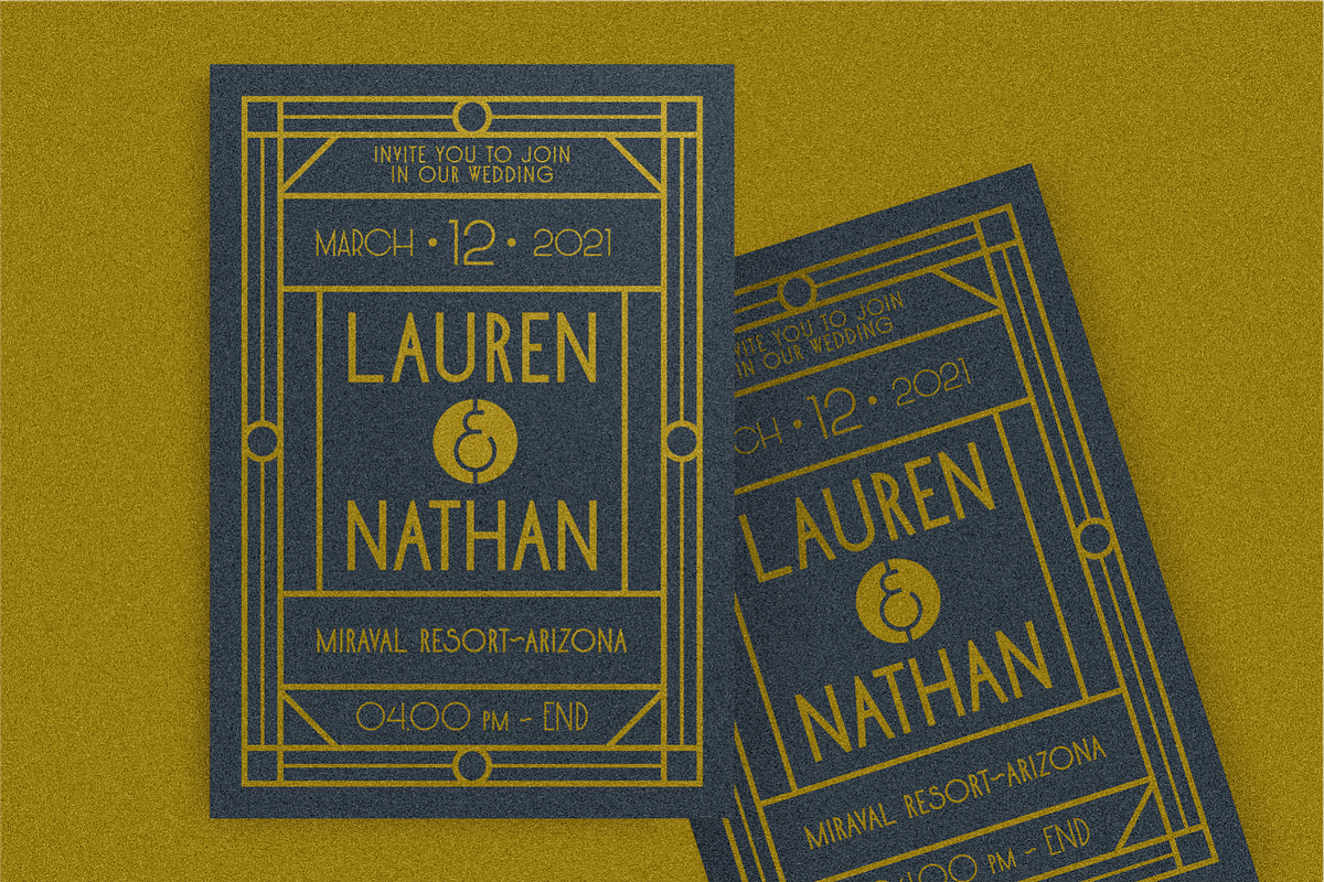 POCHTER ART DECO, a Sans Serif Font by 24Design Studios (Photo 5 of 8)