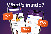 CalmDay - Mental Health Tracker Apps, an UI Kit Template by Agensip Design Agency (Thumbnail 4 of 10)