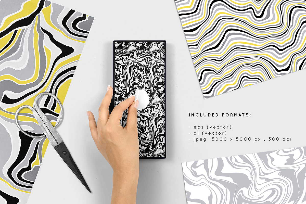 Sunshine Seamless Patterns Set, a Pattern Graphic by Curly_Pat (Photo 6 of 6)