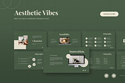 Aesthetic Vibes - Google Slide, a Presentation Template by AQR Studio (Thumbnail 1 of 3)