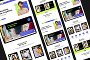 Figma Online Course Landing Page, a Landing Page Template by Musara (Thumbnail 3 of 5)