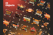 Black Friday 3D Icons, an Object 3D Model by Rakata Studio (Thumbnail 5 of 7)