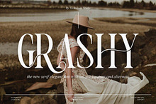 Grashy || Elegant Serif Font