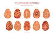 Happy Easter day vector collection, a Decorative Illustration by Peviotadesign (Thumbnail 7 of 14)