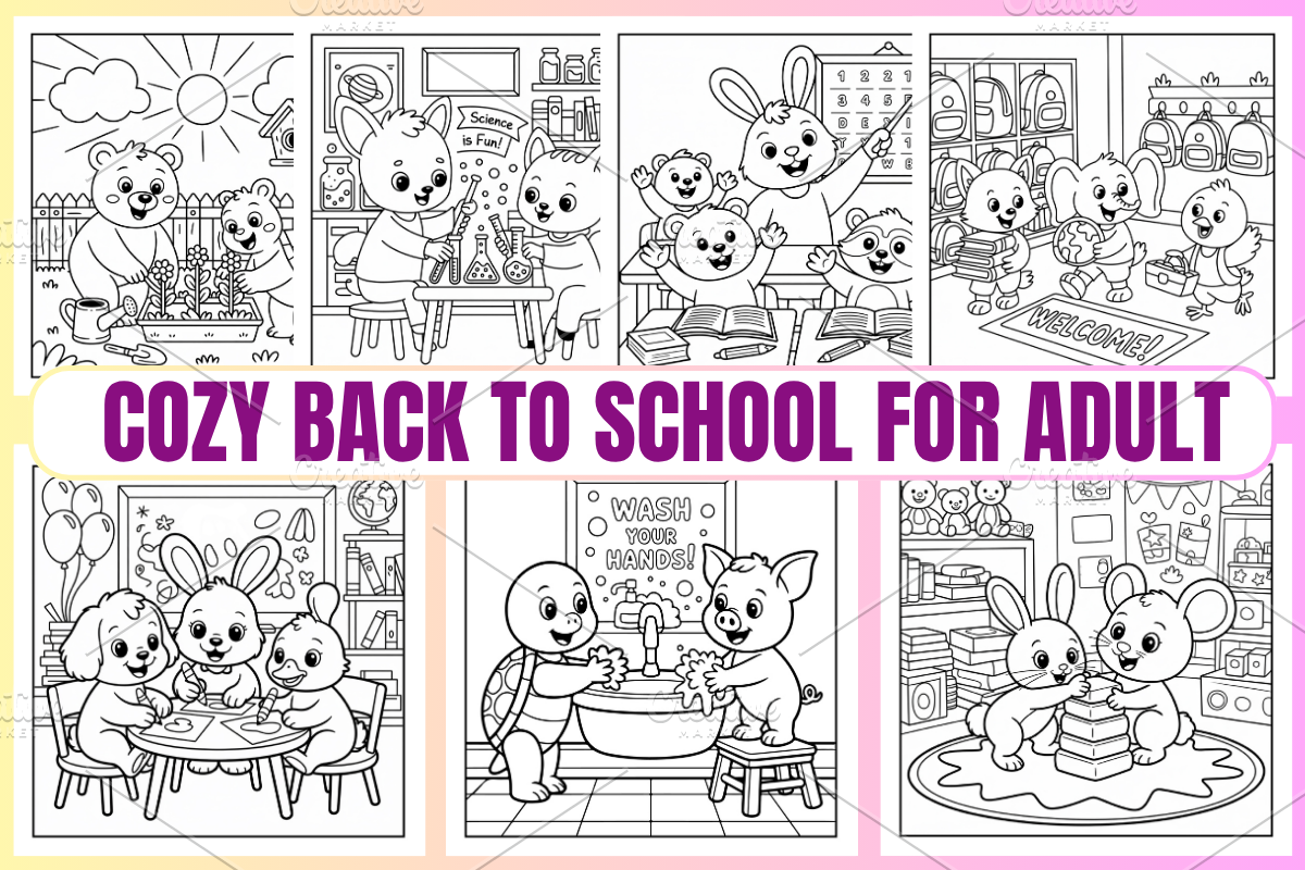 Cozy Back To School For Adults, a Decorative Illustration by Coco Bloom (Photo 1 of 3)