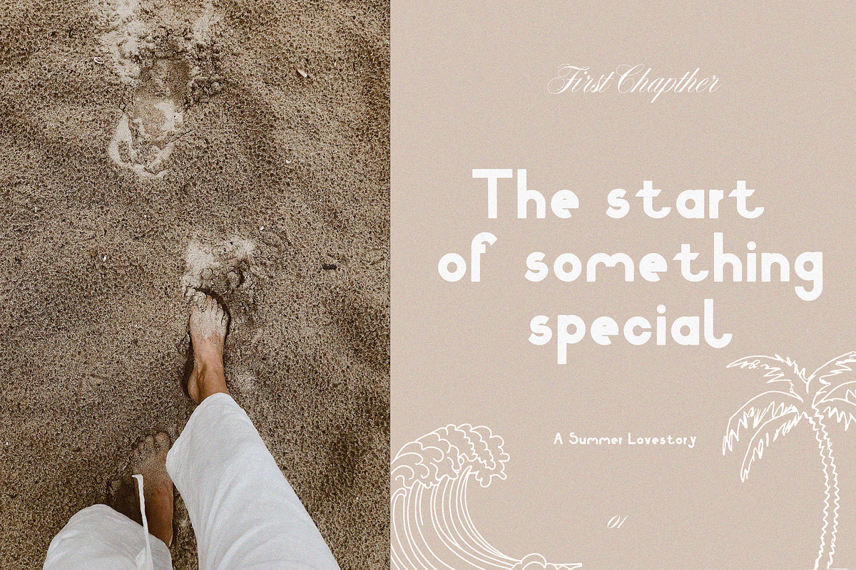 Salt Air Handmade Retro Sans Serif, a Sans Serif Font by Laras Wonderland (Photo 11 of 11)