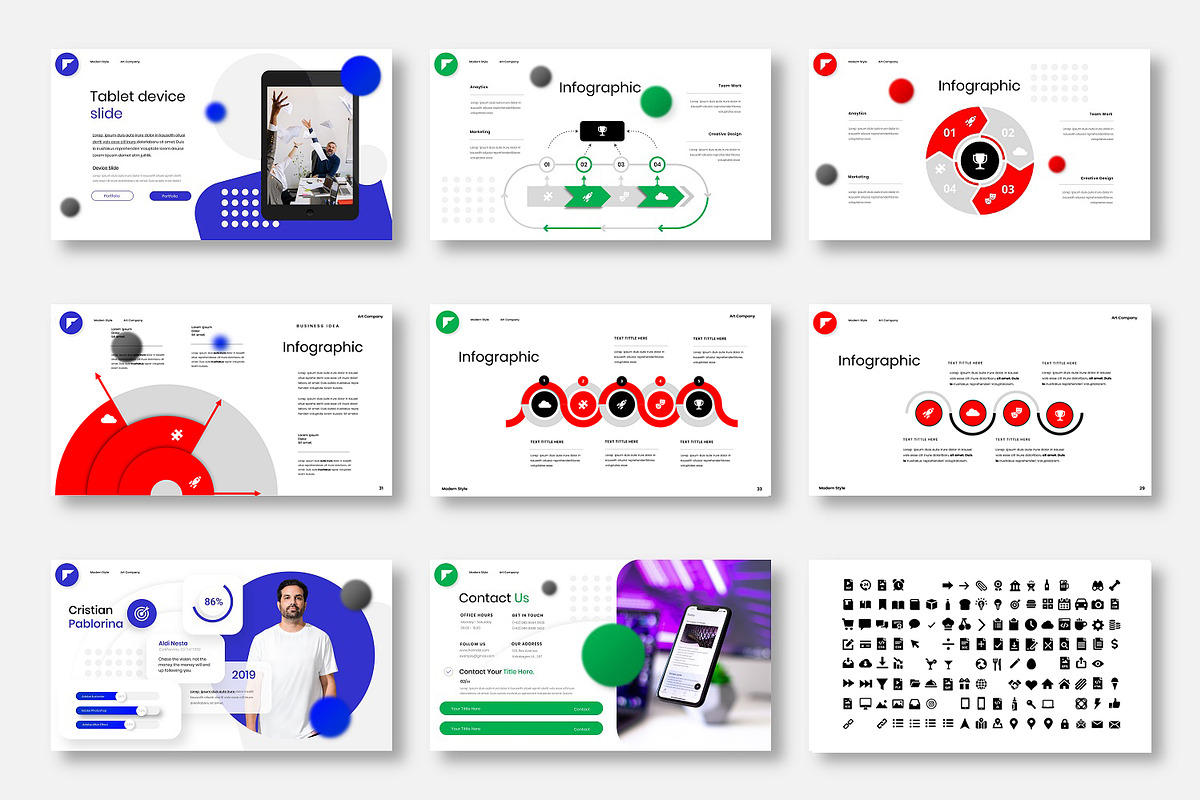 Heimdal - Business Google Slide Temp, a Presentation Template by Dens Creative Studio (Photo 5 of 6)