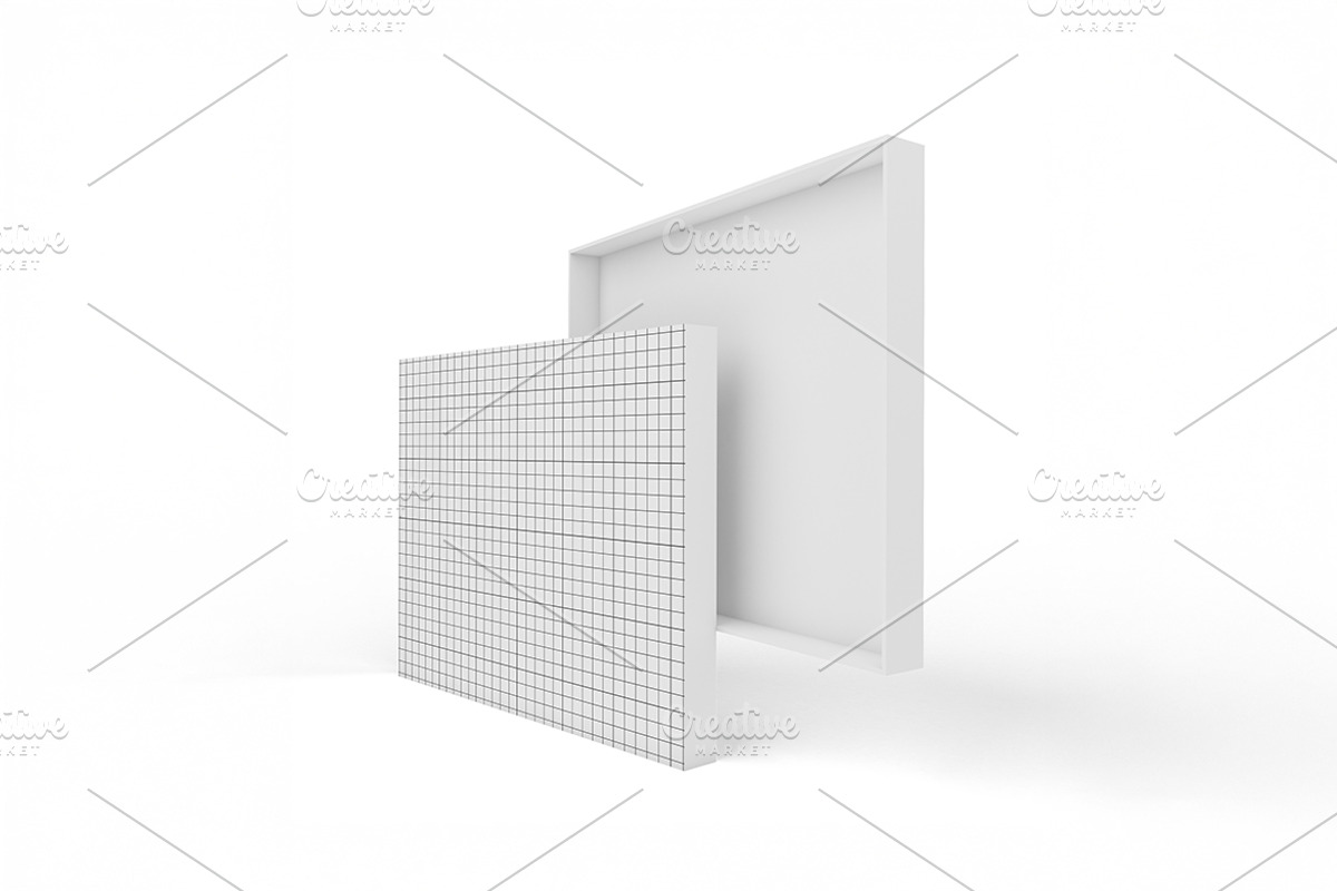 Chocolate Box Mockup, a Packaging Mockup by Qaleb Studio (Photo 1 of 2)