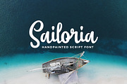 Sailoria, a Script Font by Wacaksara Co. (Thumbnail 1 of 6)