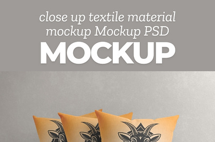 Cushion Cover Mockup PSD