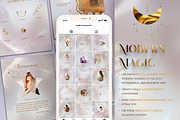 Spiritual Instagram Post Templates, a Social Media Template by Under My Cozy Roof (Thumbnail 5 of 9)