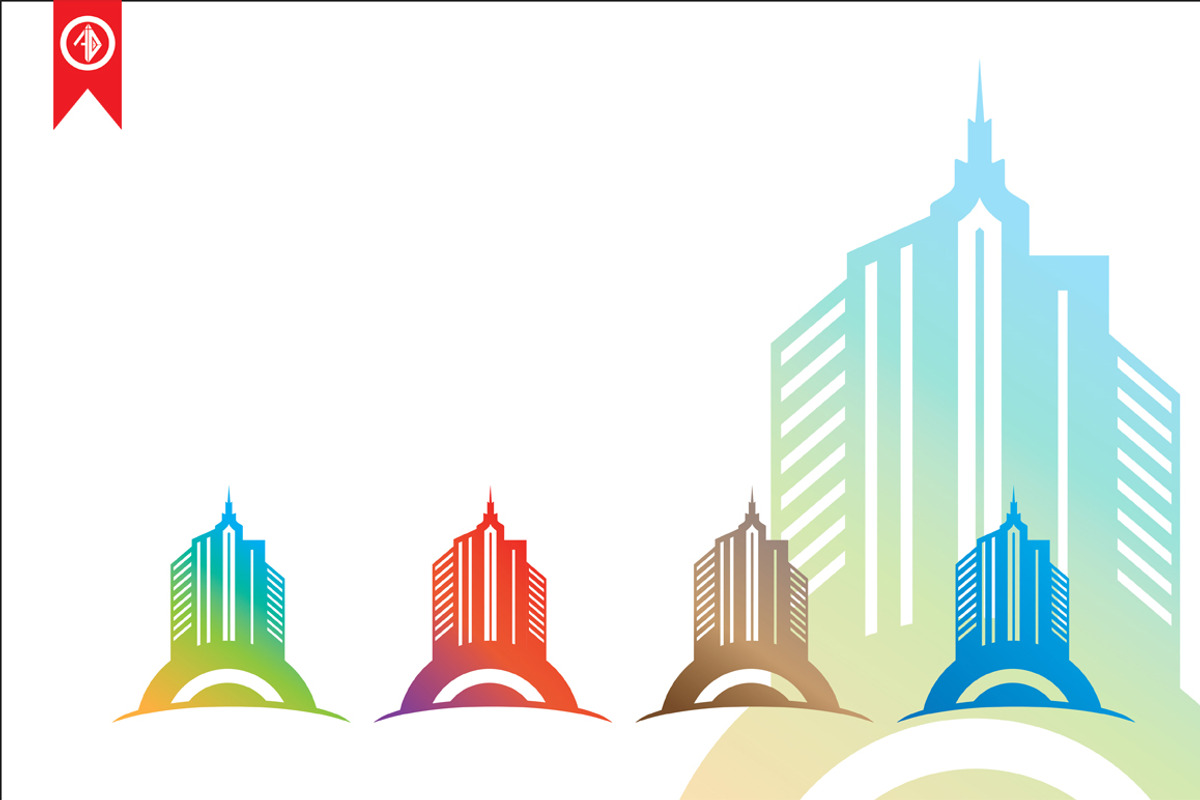 City View / Building - Logo Template, a Branding & Logo Template by Artha Desain (Photo 2 of 4)