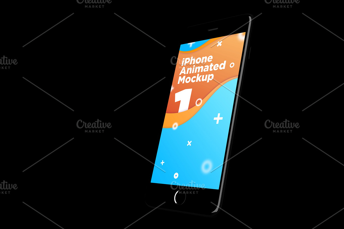 iPhone Animated MockUps, an iPhone Mockup by Traint (Photo 3 of 22)