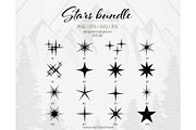Stars galaxy vector sparkles, an Object Illustration by DigitalArsiart (Thumbnail 2 of 2)