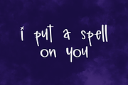Broomsticks Witchy Font, a Handwritten Font by Beck McCormick (Thumbnail 2 of 10)