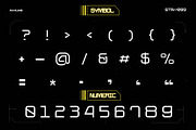 Stellar - Futuristic Display Font, a Sans Serif Font by Inviline.co (Thumbnail 4 of 7)
