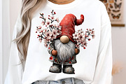 Watercolor spring gnomes clipart, an Illustration by SinaCreation (Thumbnail 3 of 8)