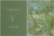 Veine Verte Botanical Backgrounds, a Background Graphic by alonahaidash (Thumbnail 9 of 20)