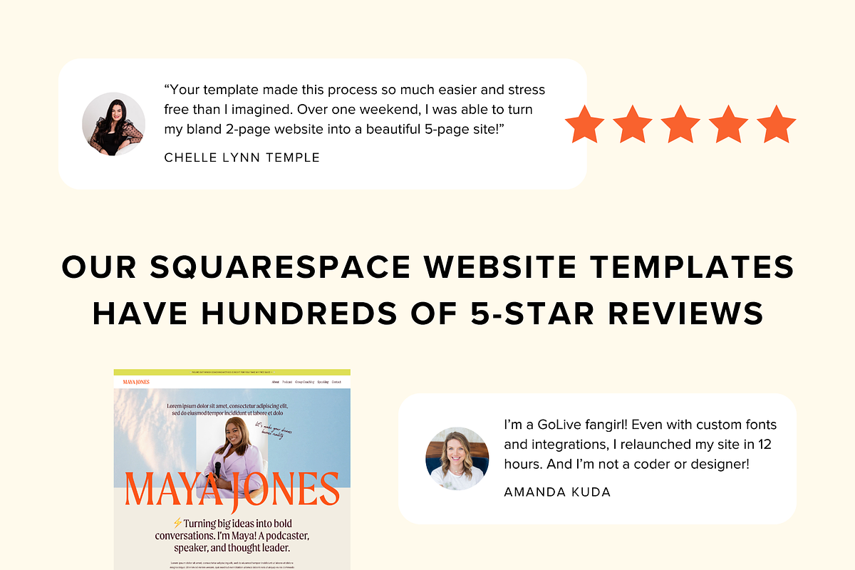 Coach Squarespace Website Template, a Squarespace Template by GoLive Website Templates (Photo 12 of 12)