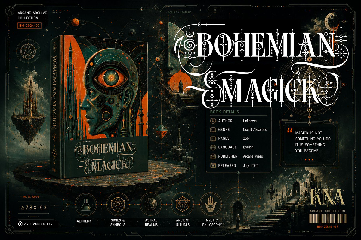 Boho Ether Typeface, a Serif Font by alit design (Photo 4 of 20)