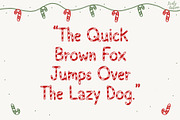 Candy cane | Christmas Display font, a Handwritten Font by LivelyAutumn11.11 (Thumbnail 4 of 5)