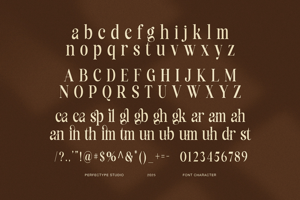 Milan Elegant Serif Font, a Serif Font by Perfectype (Photo 7 of 8)