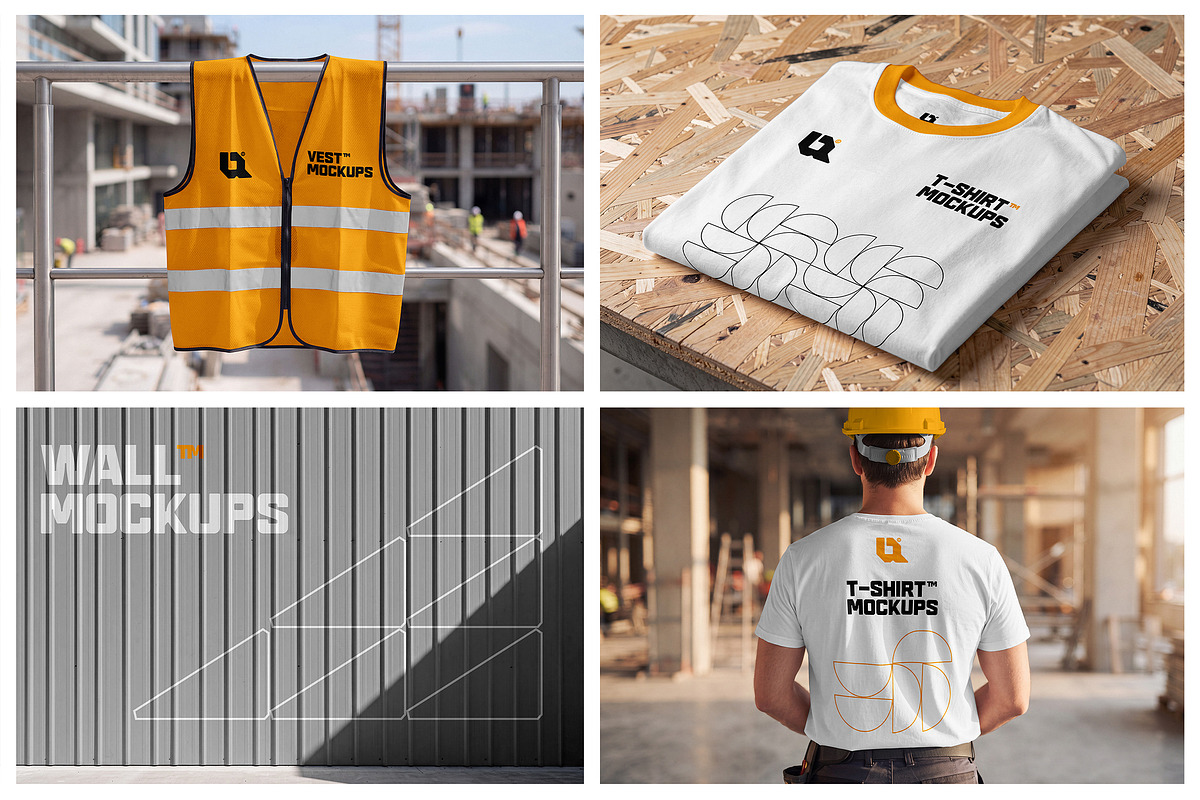 Construction Mockups, an Advertising Mockup by Mr.Mockup™ (Photo 6 of 16)