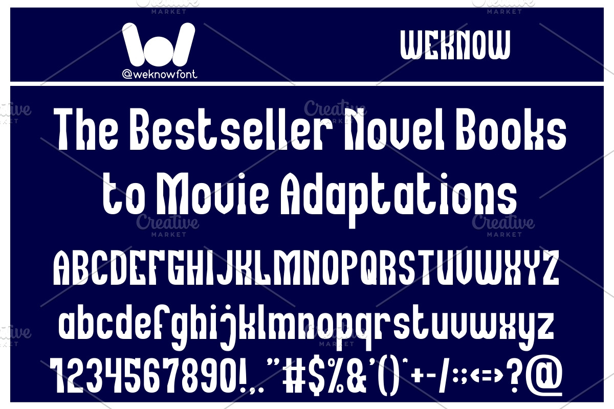 Ladies and Gentlemen font, a Font by weknow (Photo 2 of 5)
