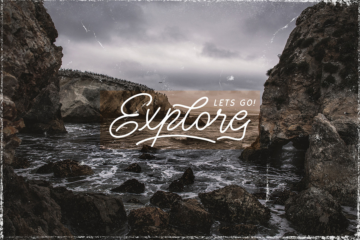 The Gallery - Monoline Script Font, a Script Font by StringLabs (Photo 5 of 8)