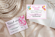 Balloon Business Thank You Card, a Card Template by Snapybiz (Thumbnail 2 of 9)