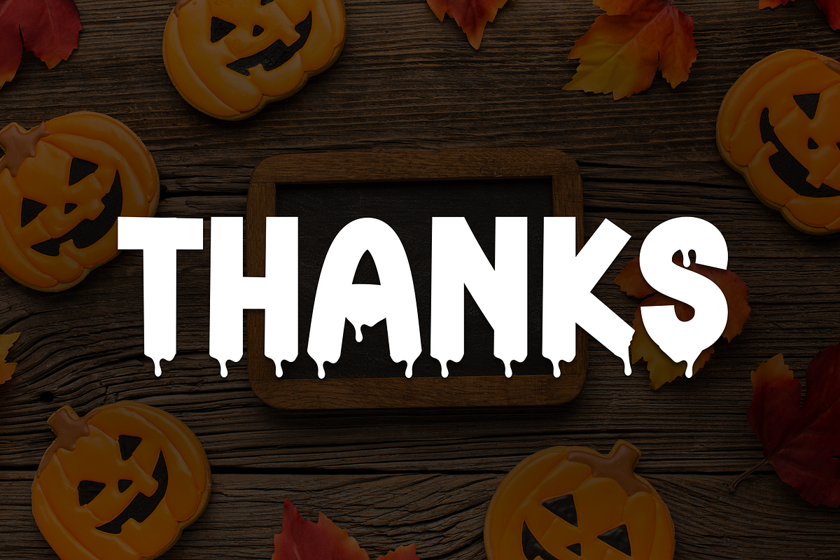 Hallo Pumpkin | Script Font, a Script Font by Scratchones (Photo 8 of 8)