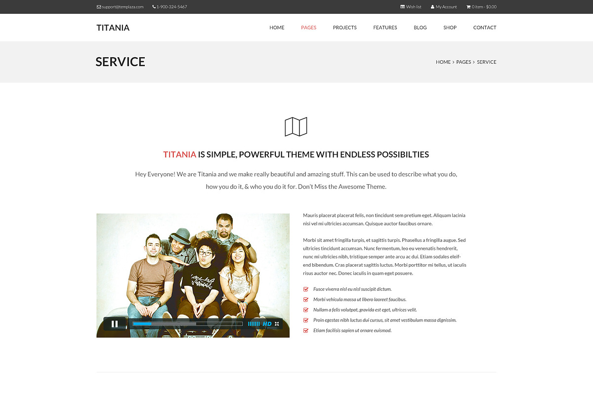 Titania - Multipurpose PSD Template, a Websites & App Template by TemPlaza (Photo 35 of 53)
