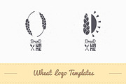 4 Wheat/Flour Logos, a Branding & Logo Template by Zhemchuzhina (Thumbnail 3 of 3)
