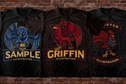 100 T-shirt Designs Bundle, an Illustration by Harry Kasyanov (Thumbnail 14 of 37)