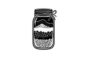 Layered Mason Jar Ingredients Bundle, an Illustration by yasushie (Thumbnail 15 of 31)