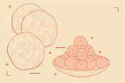 Korean Food Vector Illustrations, a Food Illustration by TheFoodAtlas (Thumbnail 11 of 22)