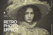 Retro Image Photo Effect, a Layer Style Add-On by Design Squad (Thumbnail 1 of 7)