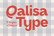 Qalisa - Modern sans, a Sans Serif Font by Uncarving (Thumbnail 2 of 20)