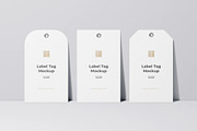 Label Tag Mockup, an Advertising Mockup by zpackcreative (Thumbnail 1 of 4)