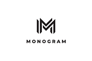 Monogram Letter M logo design, a Branding & Logo Template by johnkent (Thumbnail 3 of 3)