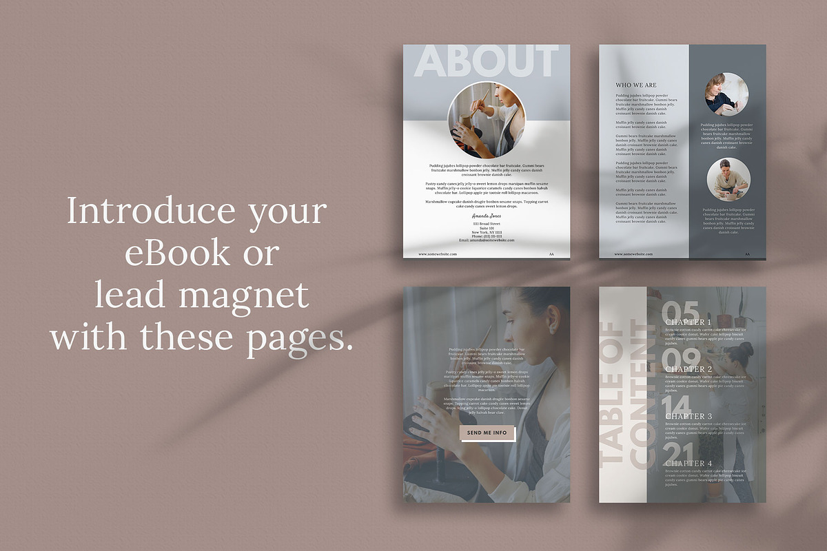 eBook Canva Template | Maker, a Magazine Template by Studio Sugoi (Photo 4 of 7)