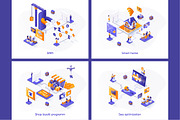 Isometric Concept Illustration Kit, a Templates & Theme by alexdndz (Thumbnail 22 of 26)