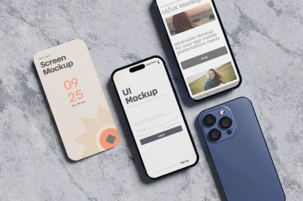 UI UX App Phone Mockup