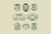 Outdoor Badge, a Decorative Illustration by Skilline Supply Co. (Thumbnail 4 of 10)